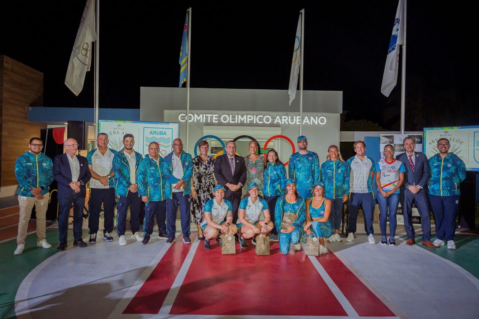 Ceremonia Di Despedida Pa E Delegacion Arubano Cu Pronto Lo Sali Pa E Weganan Panamericano Santiago 2023.11