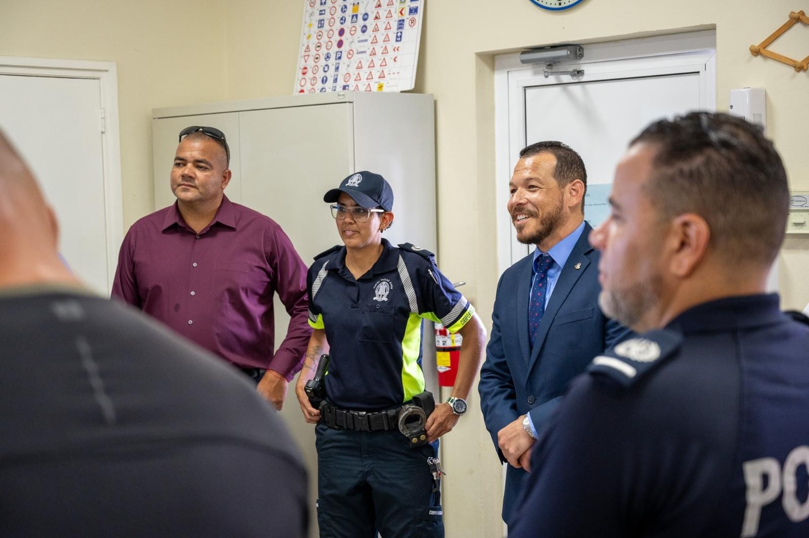 Cuerpo Policial A Inicia Cu E Curso Di ‘Voortgezet Rijopleiding