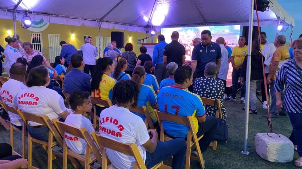 Minister Endy Croes A Atende E Acto Di Despedida Di Nos Gran Baluarte Den Deporte Di Aruba Sr. Jose Francisco Buchi Panama Wever111