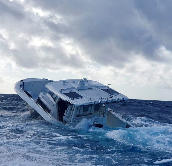 Coastguard Assists Sinking Vessel