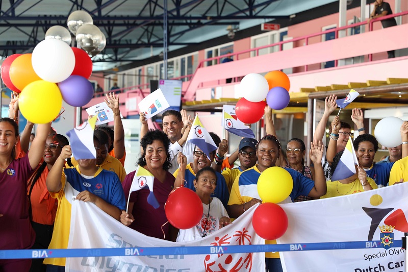 Prome Gruponan Di Atleta Pa Special Olympics A Yega Boneiru