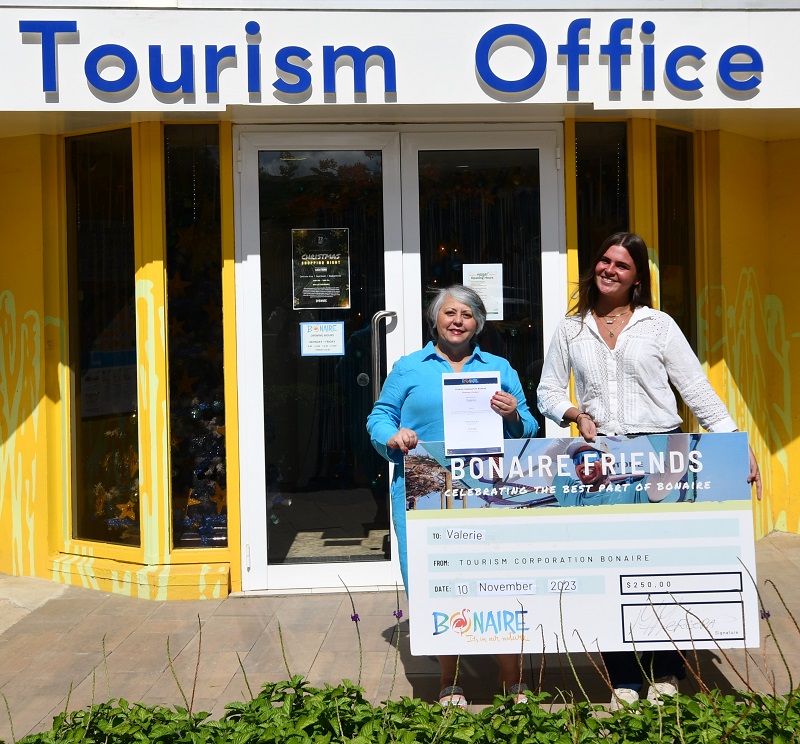 E Programa Di Bonaire Friends Di Tcb Ta Rekonose E Kontribushonnan Ekselente Na Turismo Di Boneiru.55