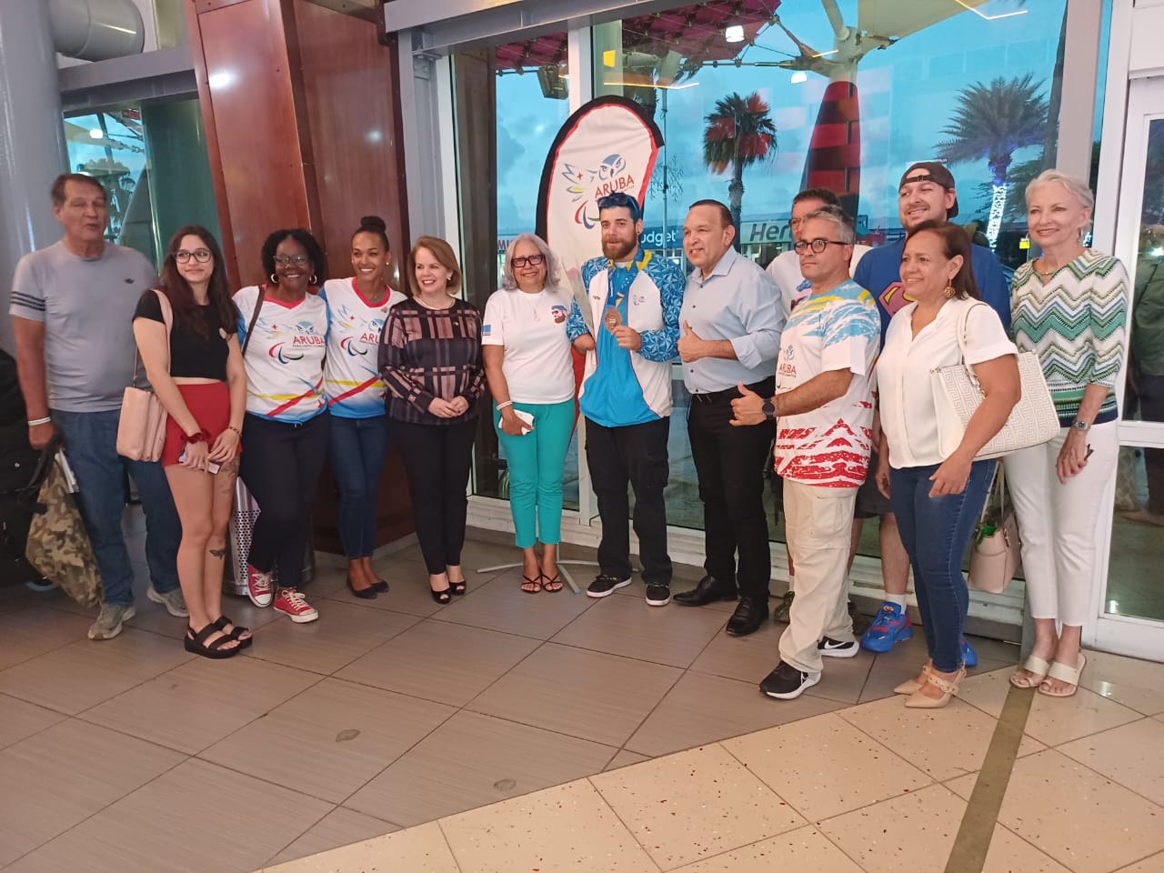 Elton Loonstra A Marca Historia Pa Aruba Den Weganan Di Para Panamericano.2