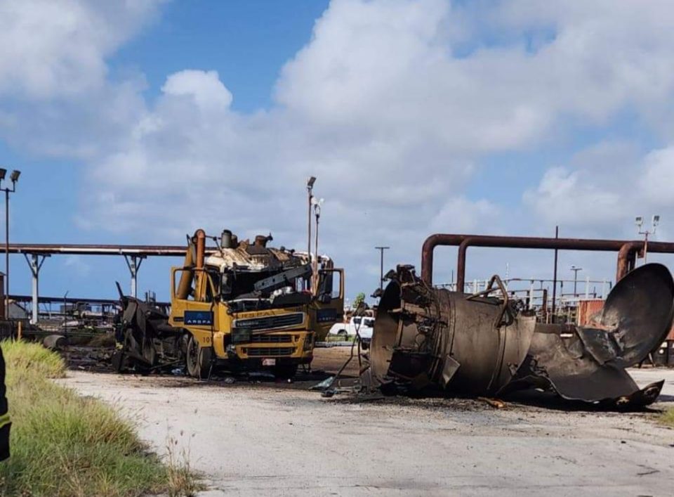 Explosion Fuerte Na San Nicolaas Cu 3 Herido Stabil55