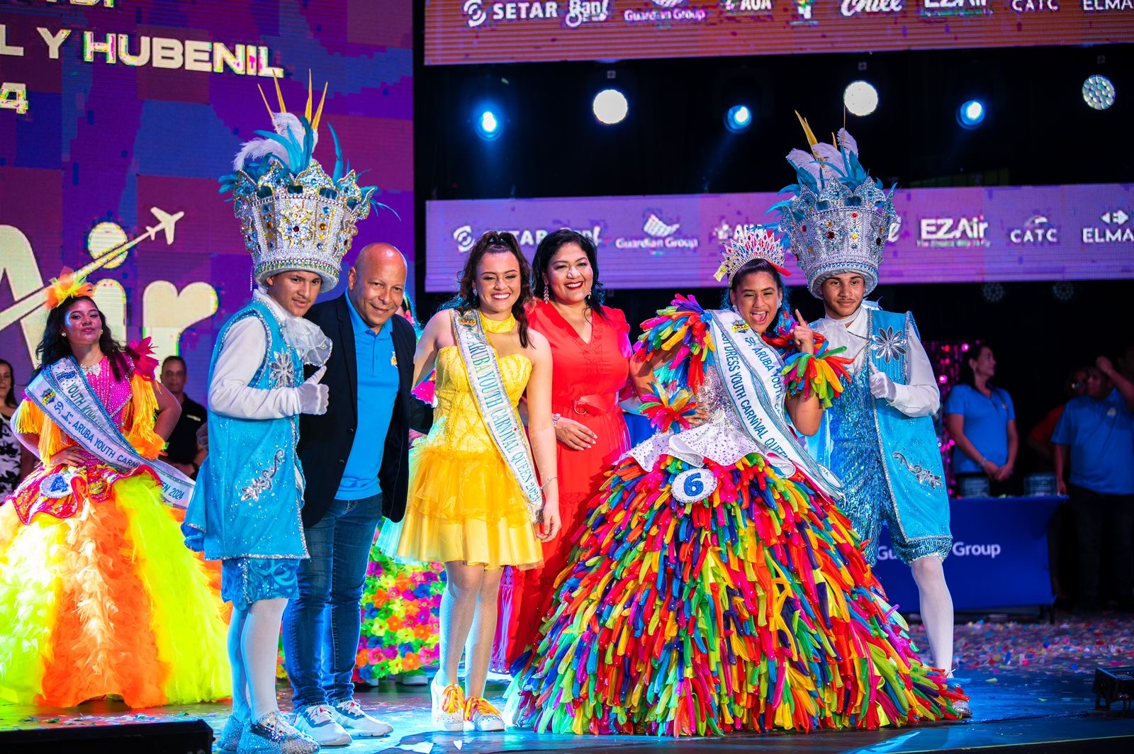 Minister Maduro Ta Felicita Reina Infantil Y Hubenil Di Aruba Su Carnaval 70