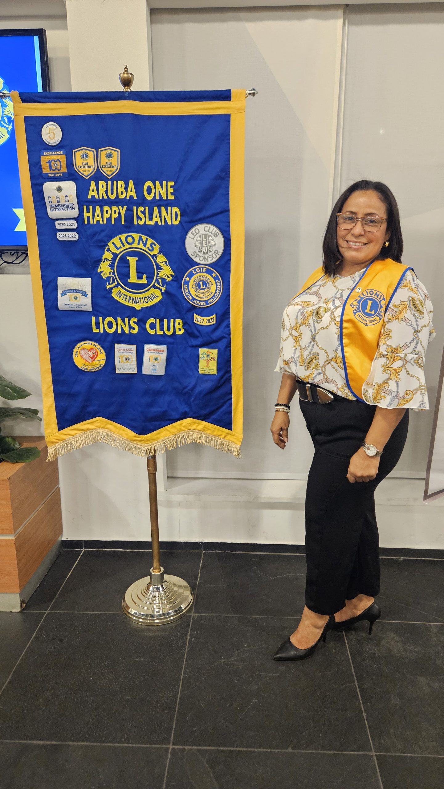 Aruba One Happy Island Lions Club A Huramenta Tres Miembro Nobo.102 Scaled