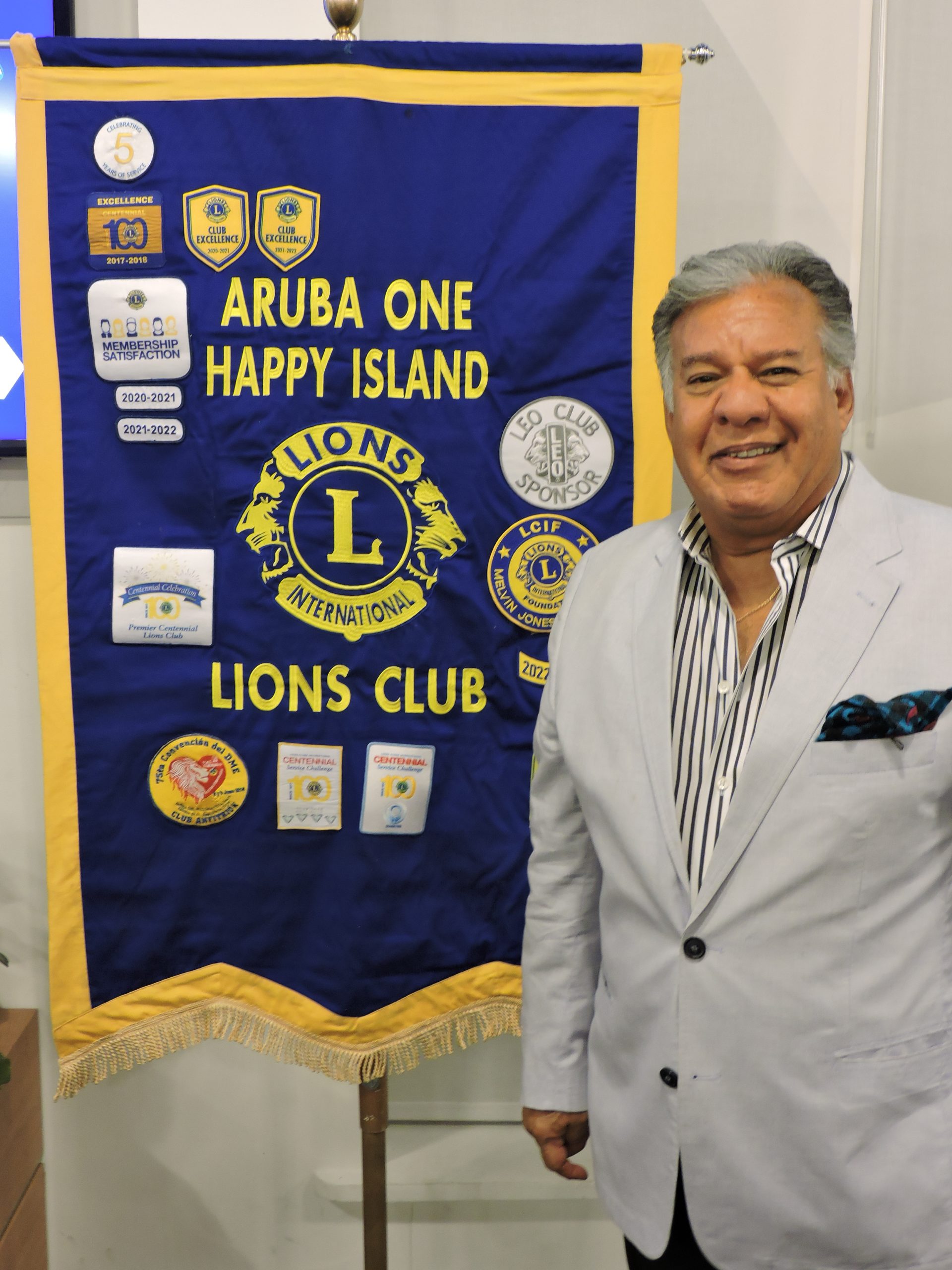 Aruba One Happy Island Lions Club A Huramenta Tres Miembro Nobo1025 Scaled