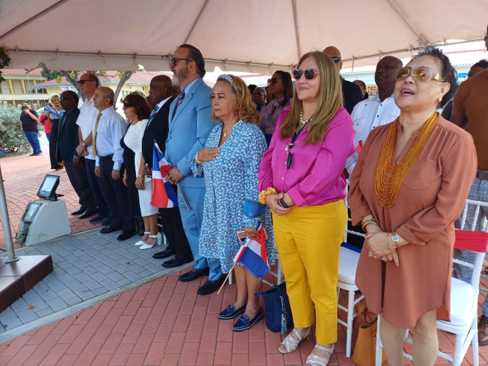 Minister Glenbert Croes Presente Na Conmemoracion Di 180 Ana Di Independencia Di Republica Dominicana.22