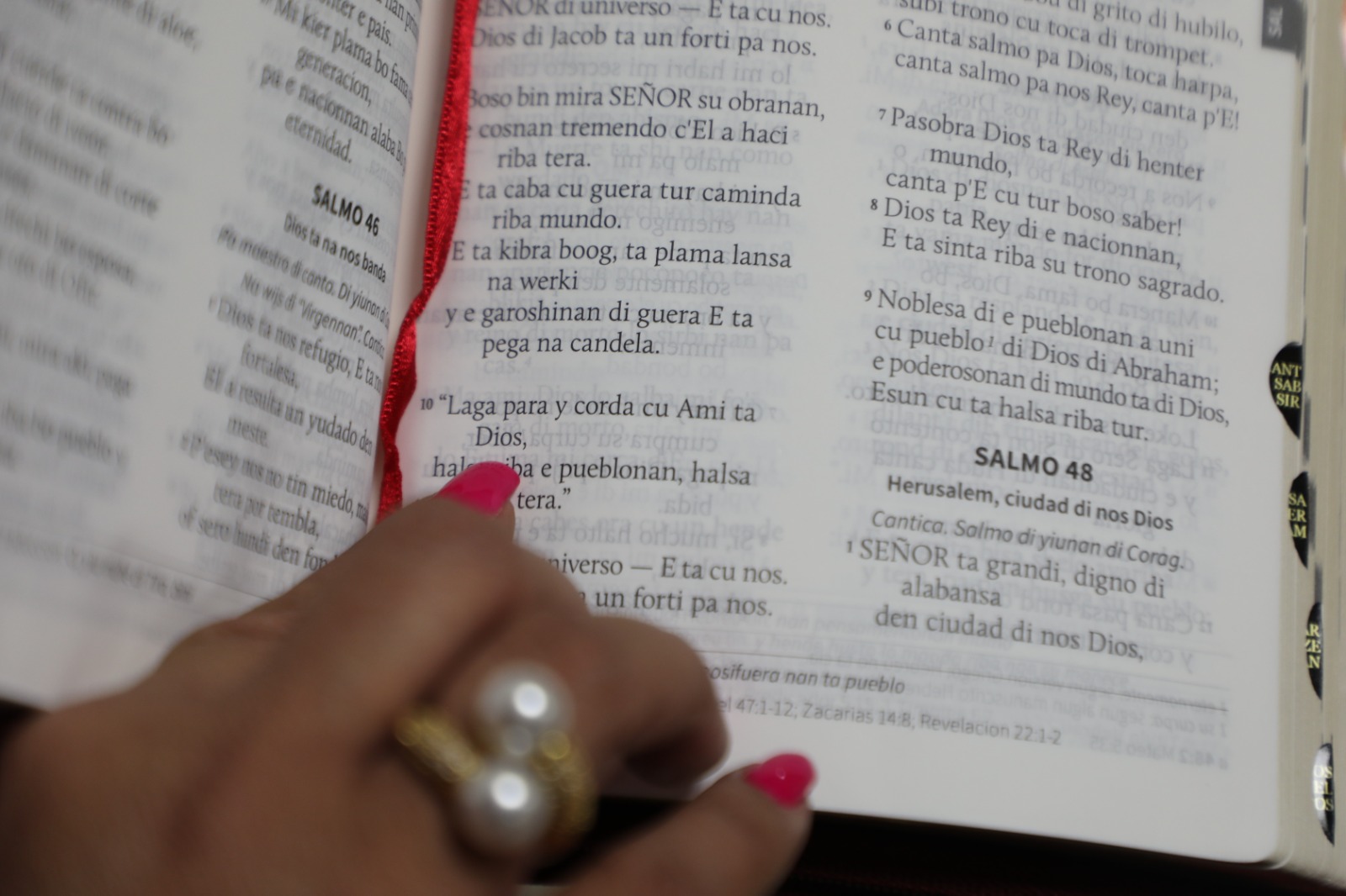 Prome Bijbel Den Ortografia Oficial Di Papiamento Di Aruba 09