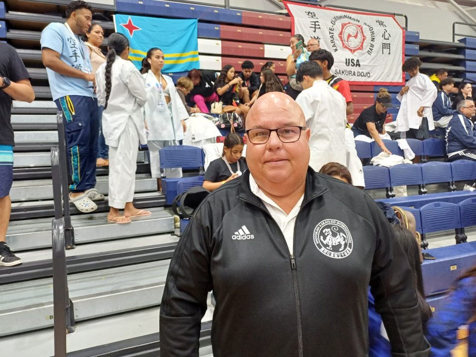 Gustavo Velasquez Director Di Aruba Karate Bond