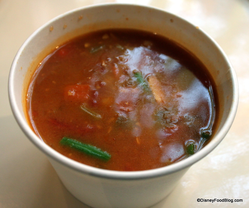 Vegetable Soup Close Up