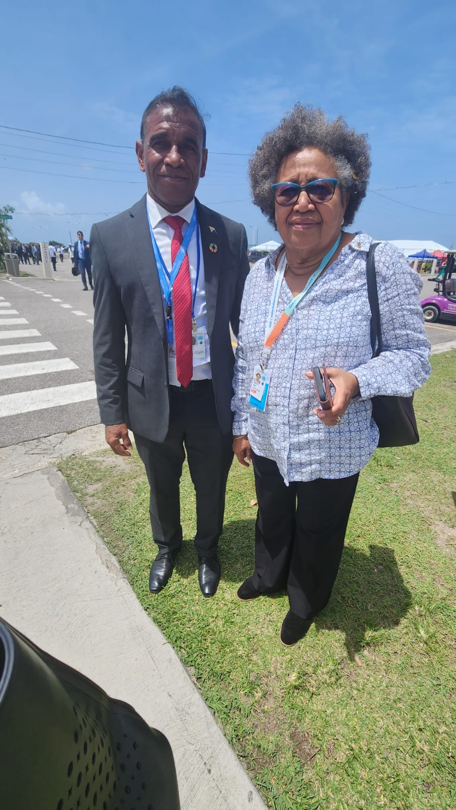 Secretary General Caricom Carla Barnett James Finies Leader Ppu Bonaire