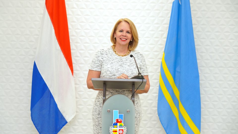 Prome Minister Evelyn Wever Croes